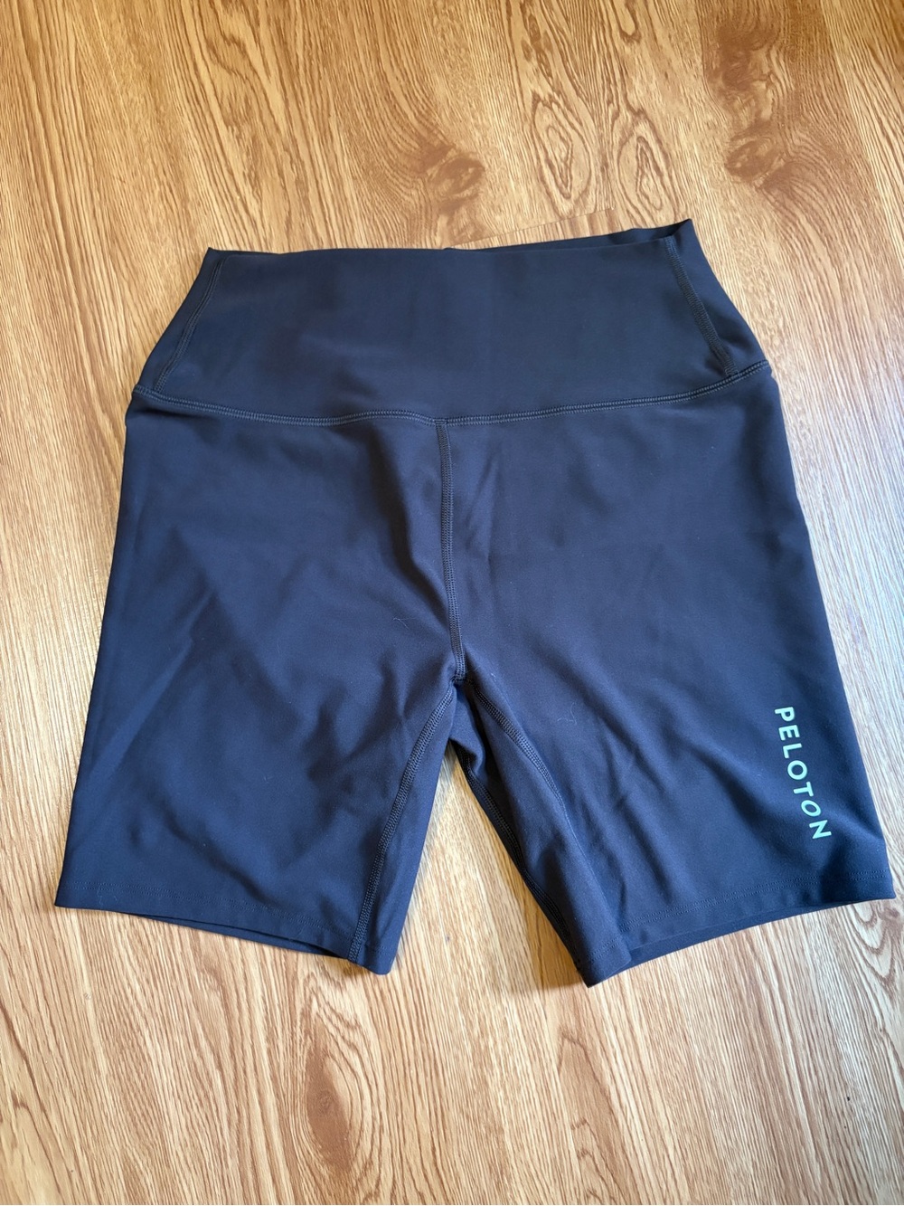 Peloton High-Rise Brown Bike Shorts